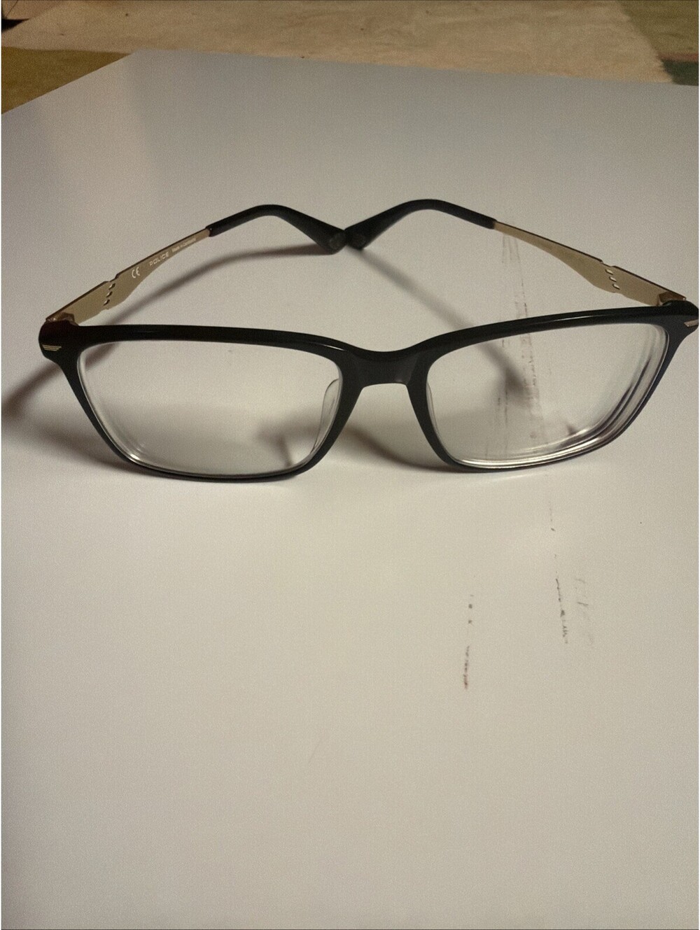 Police Eyeglasses, VPL986K Col.0700 Black, 145, Cambodia Lens unknown